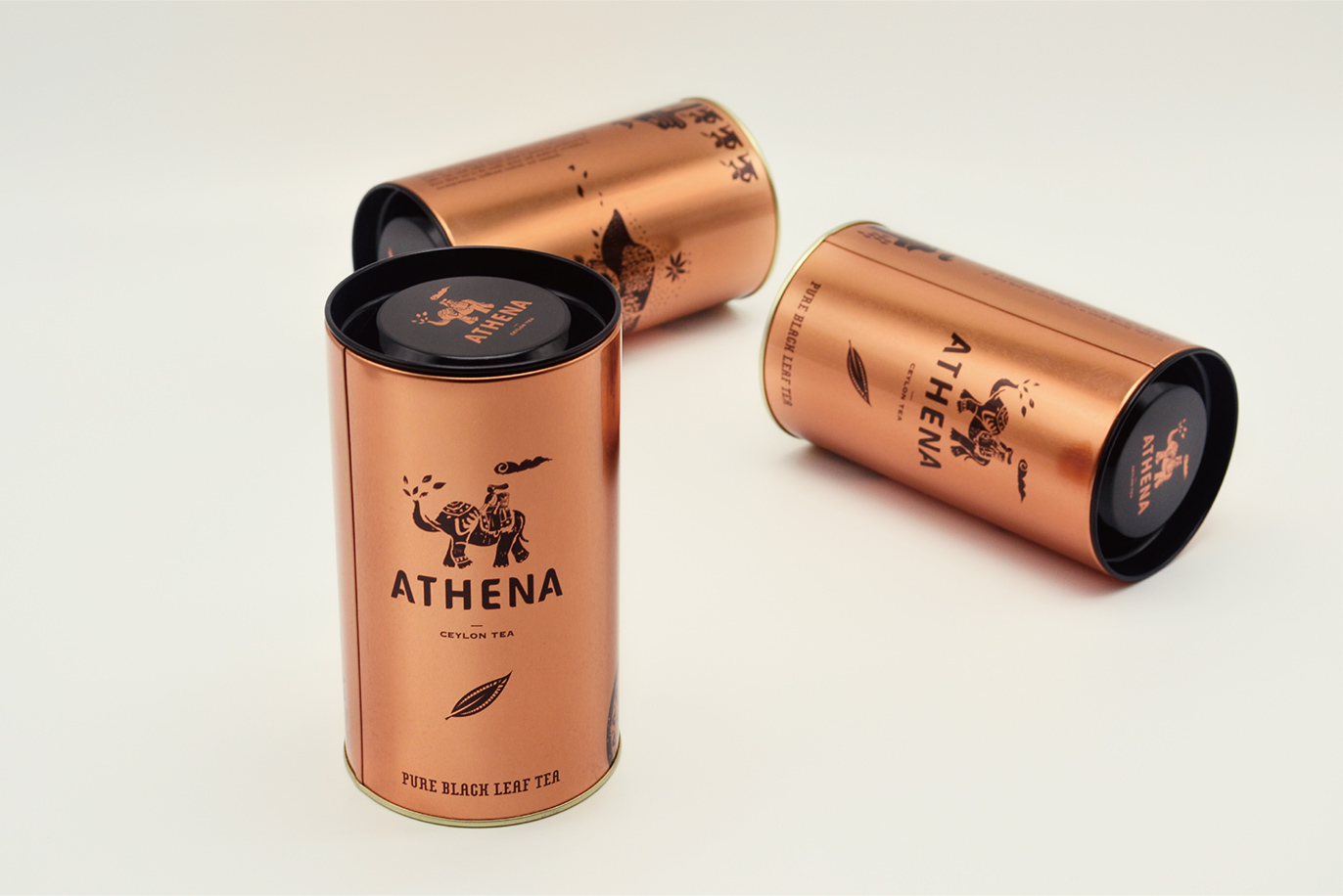 ATHENA TEAATHENA 斯里兰卡红茶 | 包装设计获2018年度CCII国际商标双年奖优秀奖