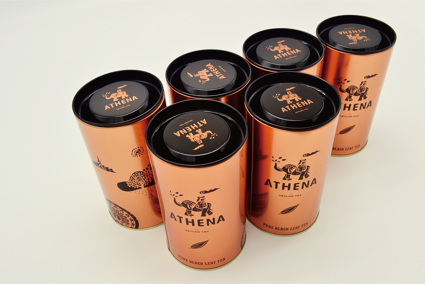 ATHENA TEAATHENA 斯里兰卡红茶 | 包装设计获2018年度CCII国际商标双年奖优秀奖